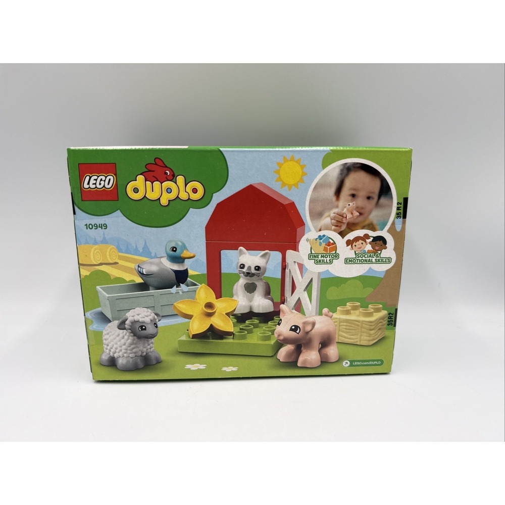 Lego10949 DUPLO Farm Animal Care New Factory Sealed OOP Retired Ships Fast